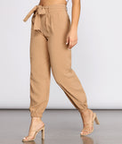 Classic Tie Waist Jogger Pants provides a stylish start to creating your best summer outfits of the season with on-trend details for 2023!