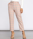 Mad For Plaid Cropped Pants provides a stylish start to creating your best summer outfits of the season with on-trend details for 2023!