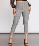 Plaid About It Mid Rise Tapered Pants provides a stylish start to creating your best summer outfits of the season with on-trend details for 2023!