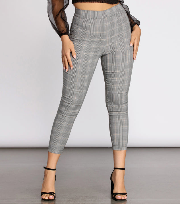 Plaid About It Mid Rise Tapered Pants provides a stylish start to creating your best summer outfits of the season with on-trend details for 2023!