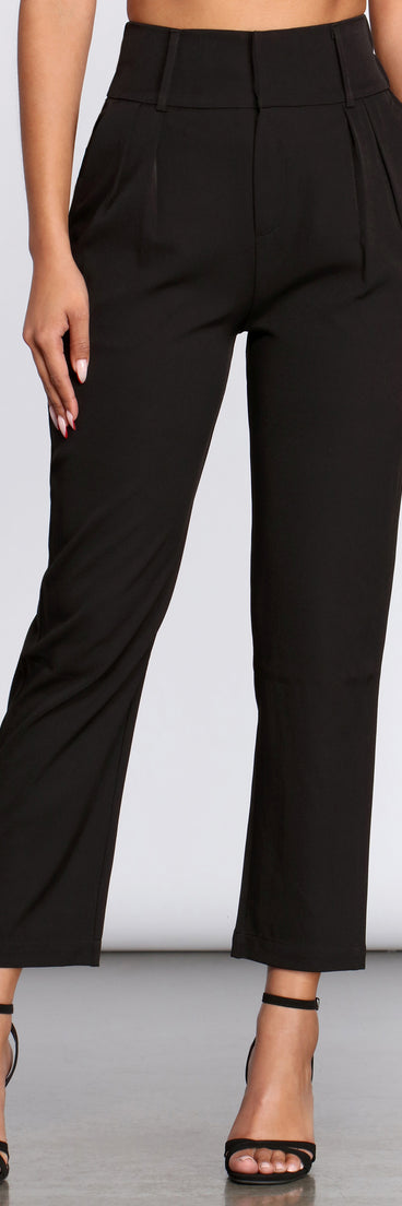 Make It High Waist Tapered Pants provides a stylish start to creating your best summer outfits of the season with on-trend details for 2023!