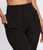 Make It High Waist Tapered Pants provides a stylish start to creating your best summer outfits of the season with on-trend details for 2023!