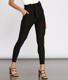 High Rise Tie Front Paper Bag Skinny Pants provides a stylish start to creating your best summer outfits of the season with on-trend details for 2023!