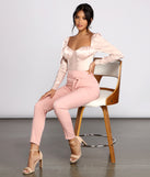 High Rise Tie Waist Tapered Pants provides a stylish start to creating your best summer outfits of the season with on-trend details for 2023!