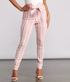 High Waist Double Striped Skinny Dress Pants provides a stylish start to creating your best summer outfits of the season with on-trend details for 2023!