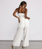 Sleeveless Dotted Wide Leg Jumpsuit provides a stylish start to creating your best summer outfits of the season with on-trend details for 2023!