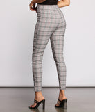 High Waist Plaid Perfection Skinny Pants provides a stylish start to creating your best summer outfits of the season with on-trend details for 2023!