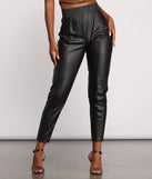 High Waist Faux Leather Leggings provides a stylish start to creating your best summer outfits of the season with on-trend details for 2023!