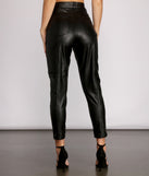 High Waist Faux Leather Skinny Pants provides a stylish start to creating your best summer outfits of the season with on-trend details for 2023!