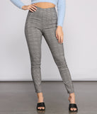 Glen Plaid Skinny Tapered Pants provides a stylish start to creating your best summer outfits of the season with on-trend details for 2023!