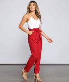 Effortlessly Stylish Tie-Waist Jumpsuit provides a stylish start to creating your best summer outfits of the season with on-trend details for 2023!