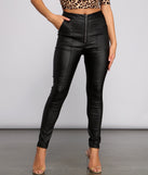 High Waist Coated Faux Leather Skinny Pants provides a stylish start to creating your best summer outfits of the season with on-trend details for 2023!