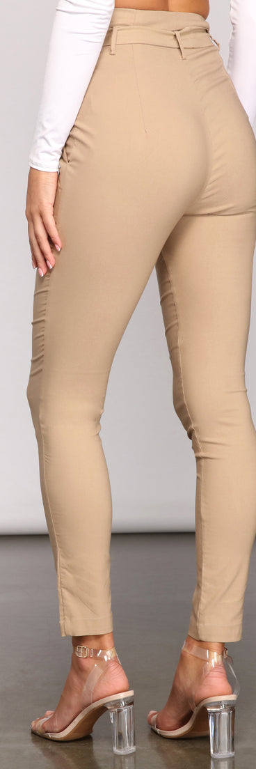 Elevated And Chic Paper Bag Pants provides a stylish start to creating your best summer outfits of the season with on-trend details for 2023!