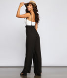 Style It Up Suspender Wide Leg Pants provides a stylish start to creating your best summer outfits of the season with on-trend details for 2023!