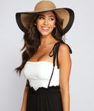 Style It Up Suspender Wide Leg Pants provides a stylish start to creating your best summer outfits of the season with on-trend details for 2023!
