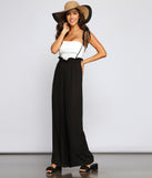 Style It Up Suspender Wide Leg Pants provides a stylish start to creating your best summer outfits of the season with on-trend details for 2023!