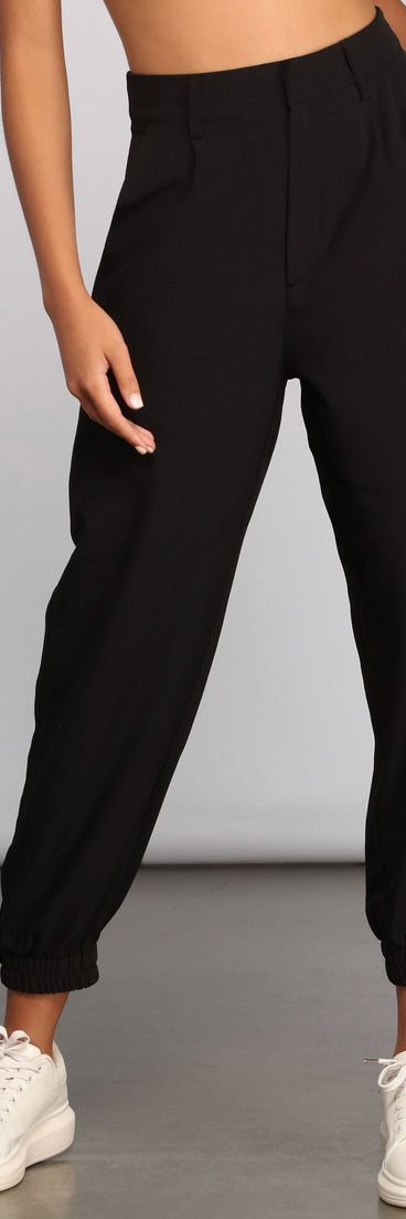 Casual-Chic Trouser Joggers for 2023 festival outfits, festival dress, outfits for raves, concert outfits, and/or club outfits