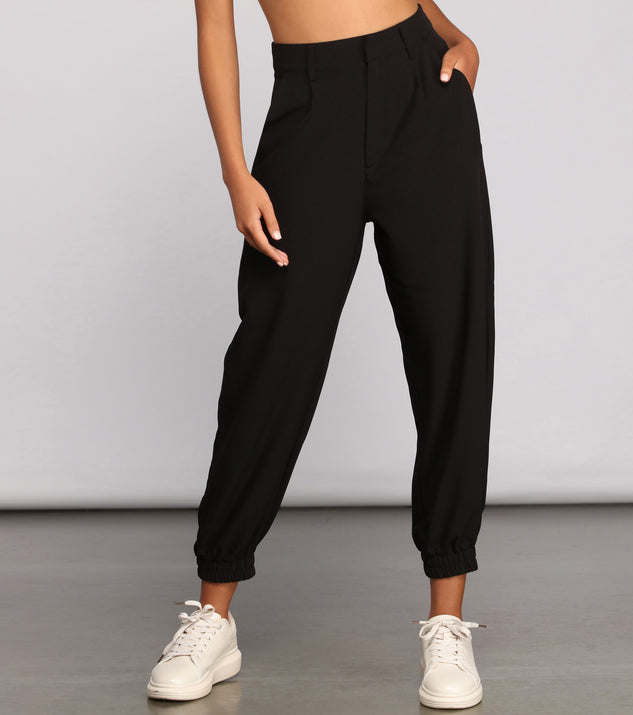 Casual-Chic Trouser Joggers for 2023 festival outfits, festival dress, outfits for raves, concert outfits, and/or club outfits