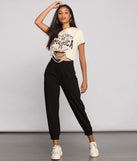 Casual-Chic Trouser Joggers provides a stylish start to creating your best summer outfits of the season with on-trend details for 2023!
