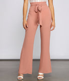 Trendy Tie-Waist Flared Pants provides a stylish start to creating your best summer outfits of the season with on-trend details for 2023!