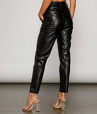 Classic Chic High Waist Faux Leather Pants provides a stylish start to creating your best summer outfits of the season with on-trend details for 2023!