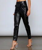Classic Chic High Waist Faux Leather Pants provides a stylish start to creating your best summer outfits of the season with on-trend details for 2023!
