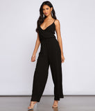 Glam Sophistication Sleeveless Chiffon Jumpsuit provides a stylish start to creating your best summer outfits of the season with on-trend details for 2023!