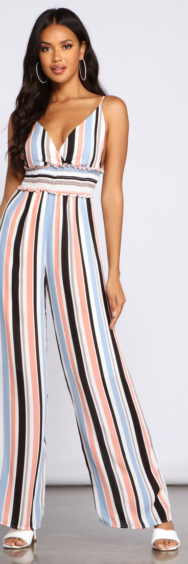 Stylish Beauty Sleeveless Jumpsuit provides a stylish start to creating your best summer outfits of the season with on-trend details for 2023!