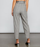 Chic Stunner High Waist Plaid Pants provides a stylish start to creating your best summer outfits of the season with on-trend details for 2023!