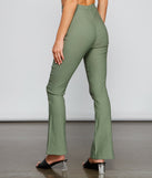 Chic Vibes High Waist Bootcut Pants provides a stylish start to creating your best summer outfits of the season with on-trend details for 2023!