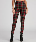 You’ll look stunning in the Perfect In Plaid High-Rise Pants when paired with its matching separate to create a glam clothing set perfect for parties, date nights, concert outfits, back-to-school attire, or for any summer event!