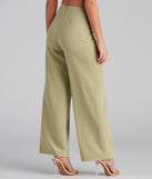 She Means Business Wide-Leg Pants provides a stylish start to creating your best summer outfits of the season with on-trend details for 2023!
