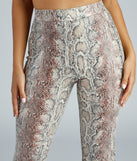 Bring The Flair Snake Print Pants for 2023 festival outfits, festival dress, outfits for raves, concert outfits, and/or club outfits
