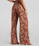 Palisades Paisley High Rise Pants provides a stylish start to creating your best summer outfits of the season with on-trend details for 2023!