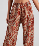 Palisades Paisley High Rise Pants provides a stylish start to creating your best summer outfits of the season with on-trend details for 2023!