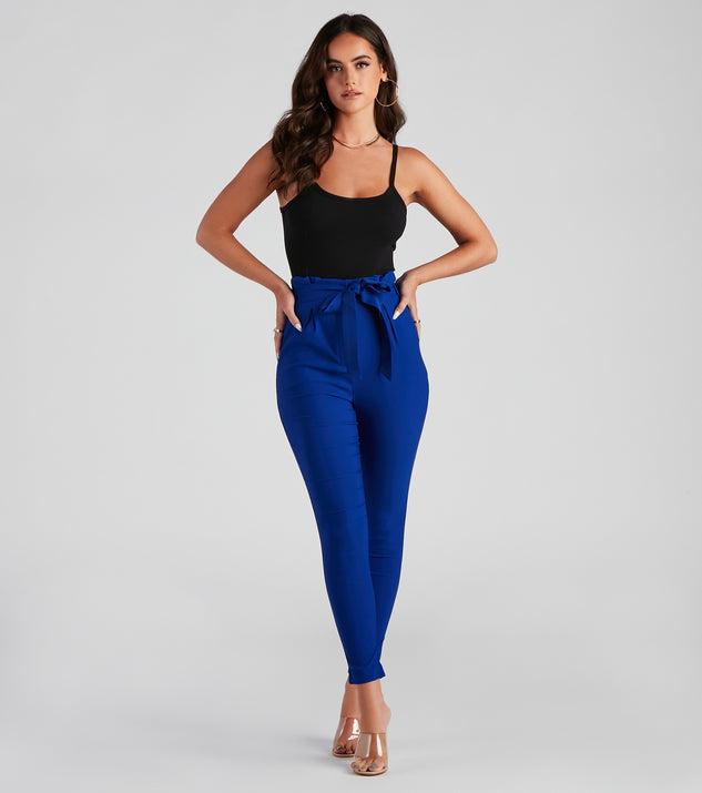Rise To The Occasion Paper Bag Pants | Windsor