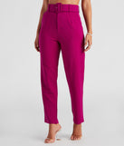 Sixties Style Belted Crepe Pants provides a stylish start to creating your best summer outfits of the season with on-trend details for 2023!