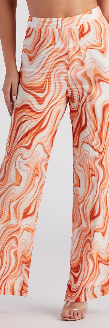 Spring Break Vibes Wide-Leg Pants is a fire pick to create 2023 festival outfits, concert dresses, outfits for raves, or to complete your best party outfits or clubwear!