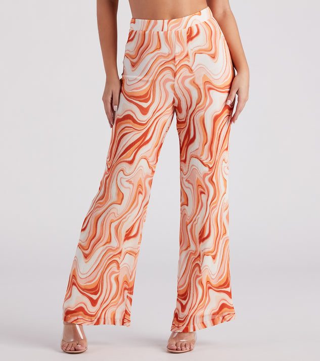 Spring Break Vibes Wide-Leg Pants is a fire pick to create 2023 festival outfits, concert dresses, outfits for raves, or to complete your best party outfits or clubwear!