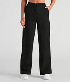 Elevated And Trendy Wide-Leg Trouser Pants provides a stylish start to creating your best summer outfits of the season with on-trend details for 2023!