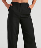 Elevated And Trendy Wide-Leg Trouser Pants provides a stylish start to creating your best summer outfits of the season with on-trend details for 2023!