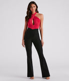 Cross The Line V-Waist Bootcut Pants provides a stylish start to creating your best summer outfits of the season with on-trend details for 2023!