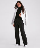 Stylish Strut Pinstripe Trouser Pants provides a stylish start to creating your best summer outfits of the season with on-trend details for 2023!