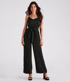 Perfect Host Satin Belted Jumpsuit provides a stylish start to creating your best summer outfits of the season with on-trend details for 2023!