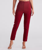 Tapered And Chic Trouser Pants provides a stylish start to creating your best summer outfits of the season with on-trend details for 2023!