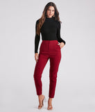 Tapered And Chic Trouser Pants provides a stylish start to creating your best summer outfits of the season with on-trend details for 2023!