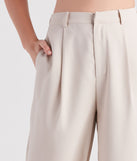 Elevated Style Wide-Leg Trouser Pants provides a stylish start to creating your best summer outfits of the season with on-trend details for 2023!