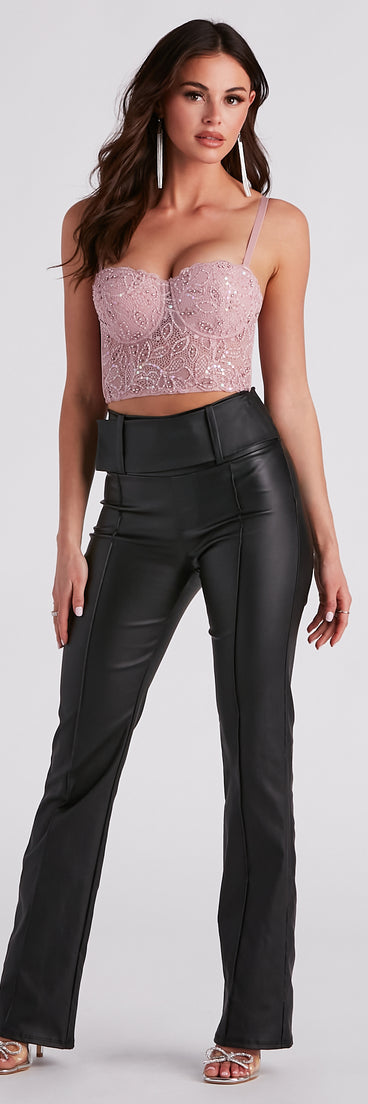 Too Cool Coated Faux Leather Straight Leg Pants provides a stylish start to creating your best summer outfits of the season with on-trend details for 2023!