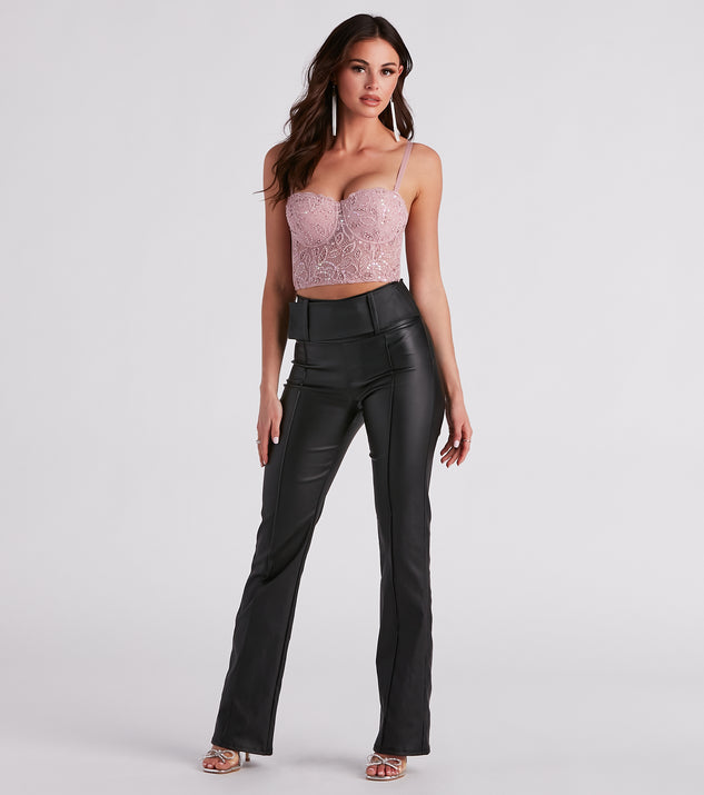 Too Cool Coated Faux Leather Straight Leg Pants provides a stylish start to creating your best summer outfits of the season with on-trend details for 2023!