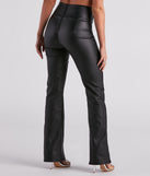 Too Cool Coated Faux Leather Straight Leg Pants is a trendy pick to create 2023 festival outfits, festival dresses, outfits for concerts or raves, and complete your best party outfits!